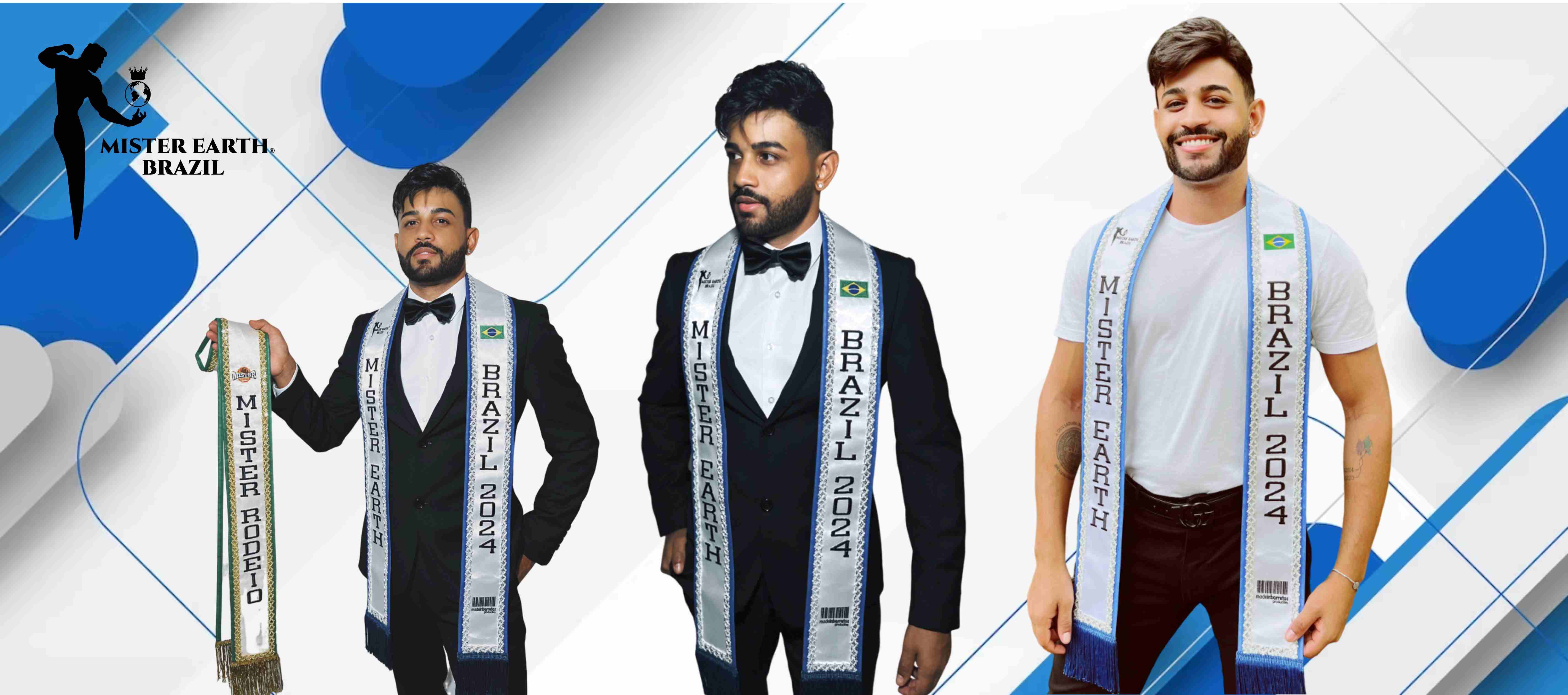 Maicon Santos representa o Brasil no Mister Earth International 2024 na Colômbia