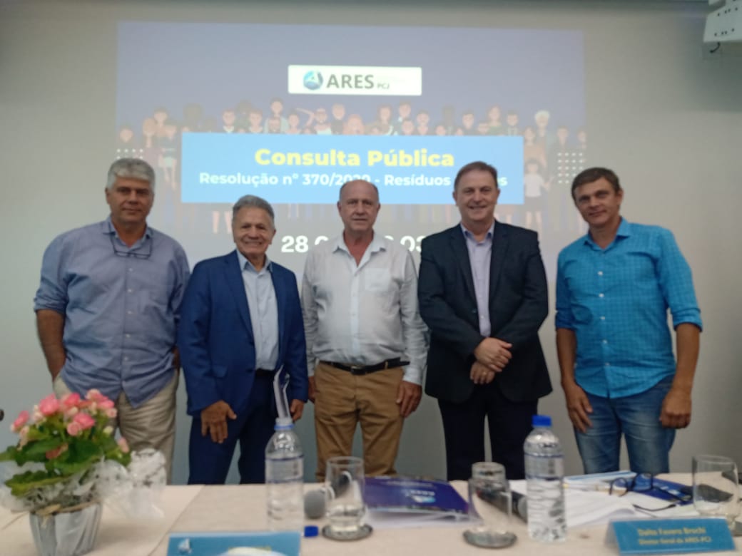 Superintendente do SAAE Barretos e secretário municipal de Meio Ambiente participam da Assembleia da ARES-PCJ