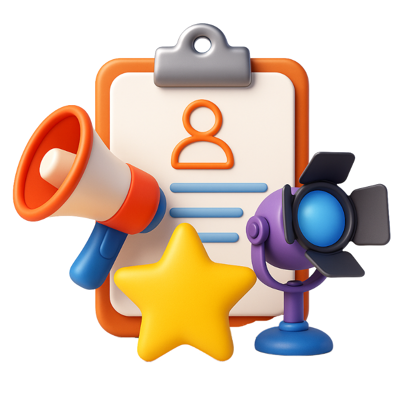 Casting para Campanhas, Produções e Eventos